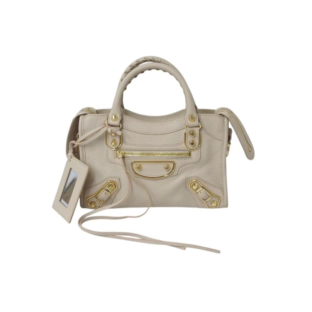 Balenciaga Tan Classic Beige leather City handbag - Picture 2 of 10